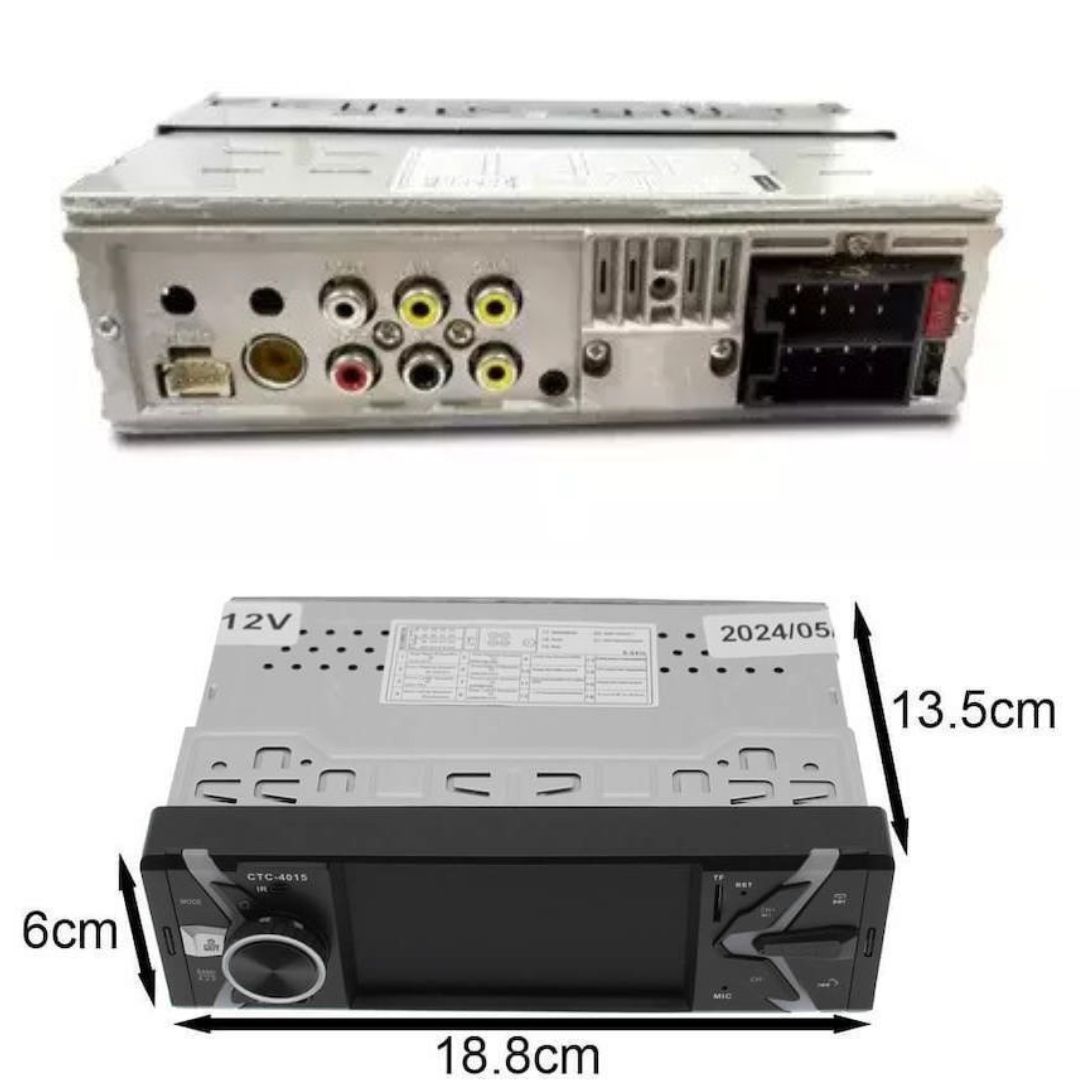 Ηχοσύστημα Αυτοκινήτου 1 DIN με Οθόνη Αφής 4 Ιντσών & Υποστήριξη Bluetooth, USB, AUX, SDcard - PerVoi Ηχοσύστημα Αυτοκινήτου 1 DIN με Οθόνη Αφής 4 Ιντσών & Υποστήριξη Bluetooth, USB, AUX, SDcard - PerVoi