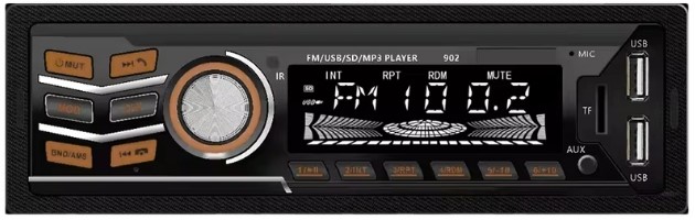 Ηχοσύστημα MP3 Player Αυτοκινήτου 4x60W με Bluetooth USB, SD, AUX, FM Radio & Τηλεχειριστήριο Ηχοσύστημα MP3 Player Αυτοκινήτου 4x60W με Bluetooth USB, SD, AUX, FM Radio & Τηλεχειριστήριο