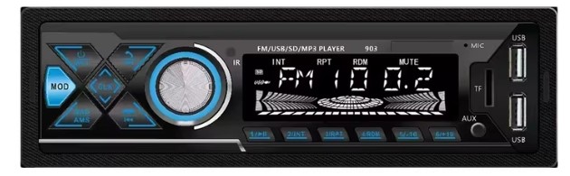 Ηχοσύστημα MP3 Player Αυτοκινήτου 4x60W με Bluetooth USB, SD, AUX, FM Radio & Τηλεχειριστήριο Ηχοσύστημα MP3 Player Αυτοκινήτου 4x60W με Bluetooth USB, SD, AUX, FM Radio & Τηλεχειριστήριο
