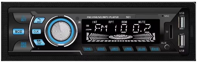 Ηχοσύστημα MP3 Player Αυτοκινήτου 4x60W με Bluetooth USB, SD, AUX, FM Radio & Τηλεχειριστήριο Ηχοσύστημα MP3 Player Αυτοκινήτου 4x60W με Bluetooth USB, SD, AUX, FM Radio & Τηλεχειριστήριο