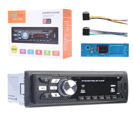 Ηχοσύστημα MP3 Player Αυτοκινήτου 4x60W με Bluetooth USB, SD, AUX, FM Radio & Τηλεχειριστήριο Ηχοσύστημα MP3 Player Αυτοκινήτου 4x60W με Bluetooth USB, SD, AUX, FM Radio & Τηλεχειριστήριο