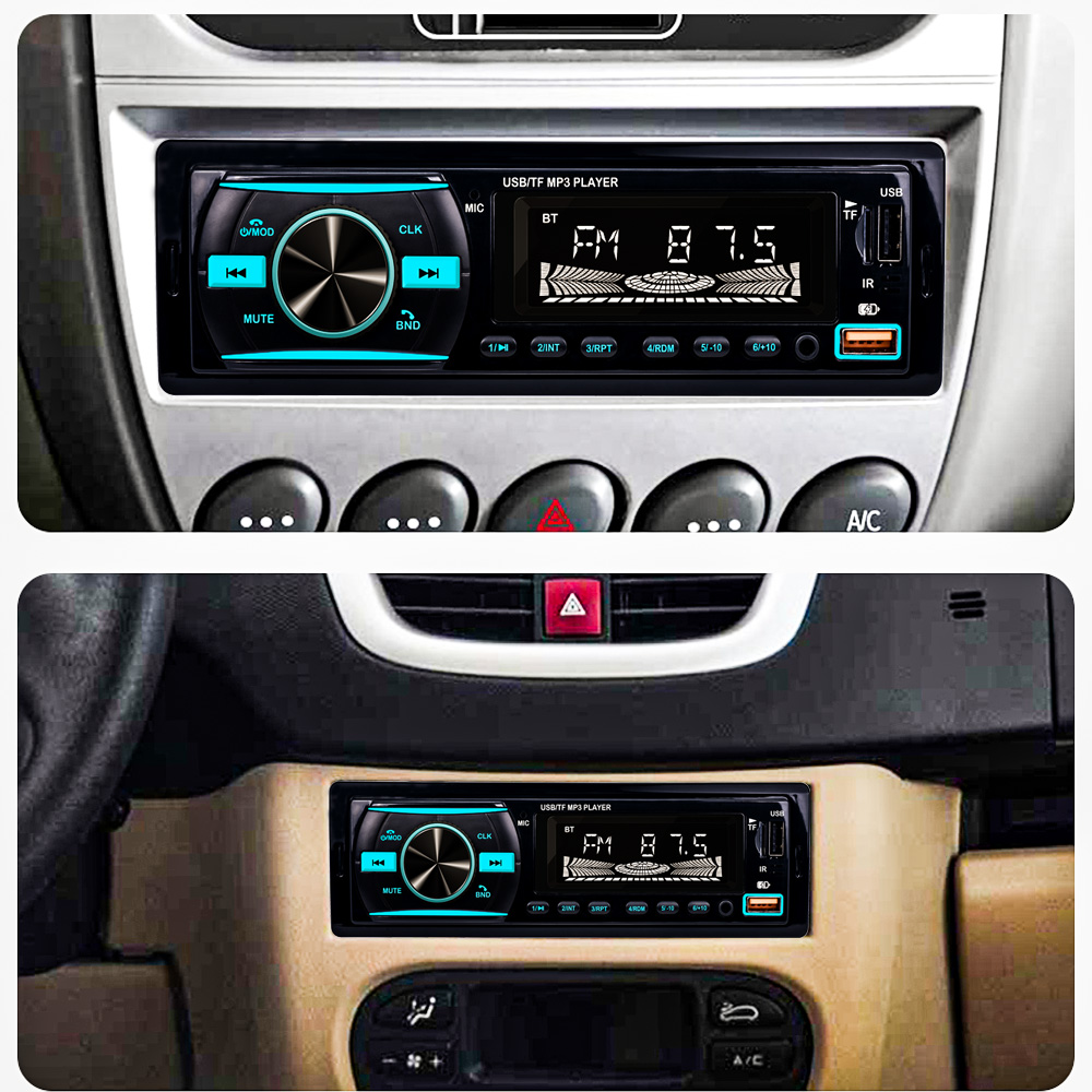 Ηχοσύστημα Mp3 Player Αυτοκινήτου 5x Color +RGB με Bluetooth USB,SD,AUX FM Radio & Τηλεχειριστήριο 920S-BT-OEM Ηχοσύστημα Mp3 Player Αυτοκινήτου 5x Color +RGB με Bluetooth USB,SD,AUX FM Radio & Τηλεχειριστήριο 920S-BT-OEM