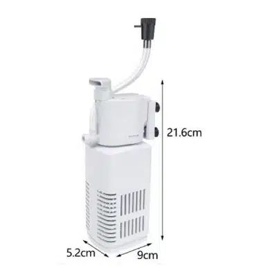 Jeneca Εσωτερικό Φίλτρο Ενυδρείου 3 σε 1 με Απόδοση 800lt/h και Ισχύ 15W Jeneca Εσωτερικό Φίλτρο Ενυδρείου 3 σε 1 με Απόδοση 800lt/h και Ισχύ 15W