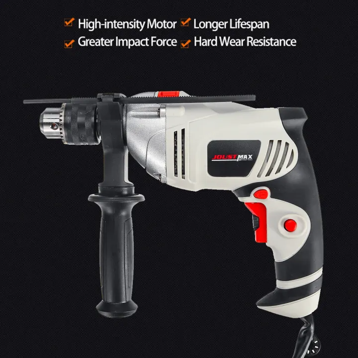 JOUSTMAX Κρουστικό Δράπανο 2 Λειτουργιών 750W 13mm-Impact Drill JST21302 JOUSTMAX Κρουστικό Δράπανο 2 Λειτουργιών 750W 13mm-Impact Drill JST21302