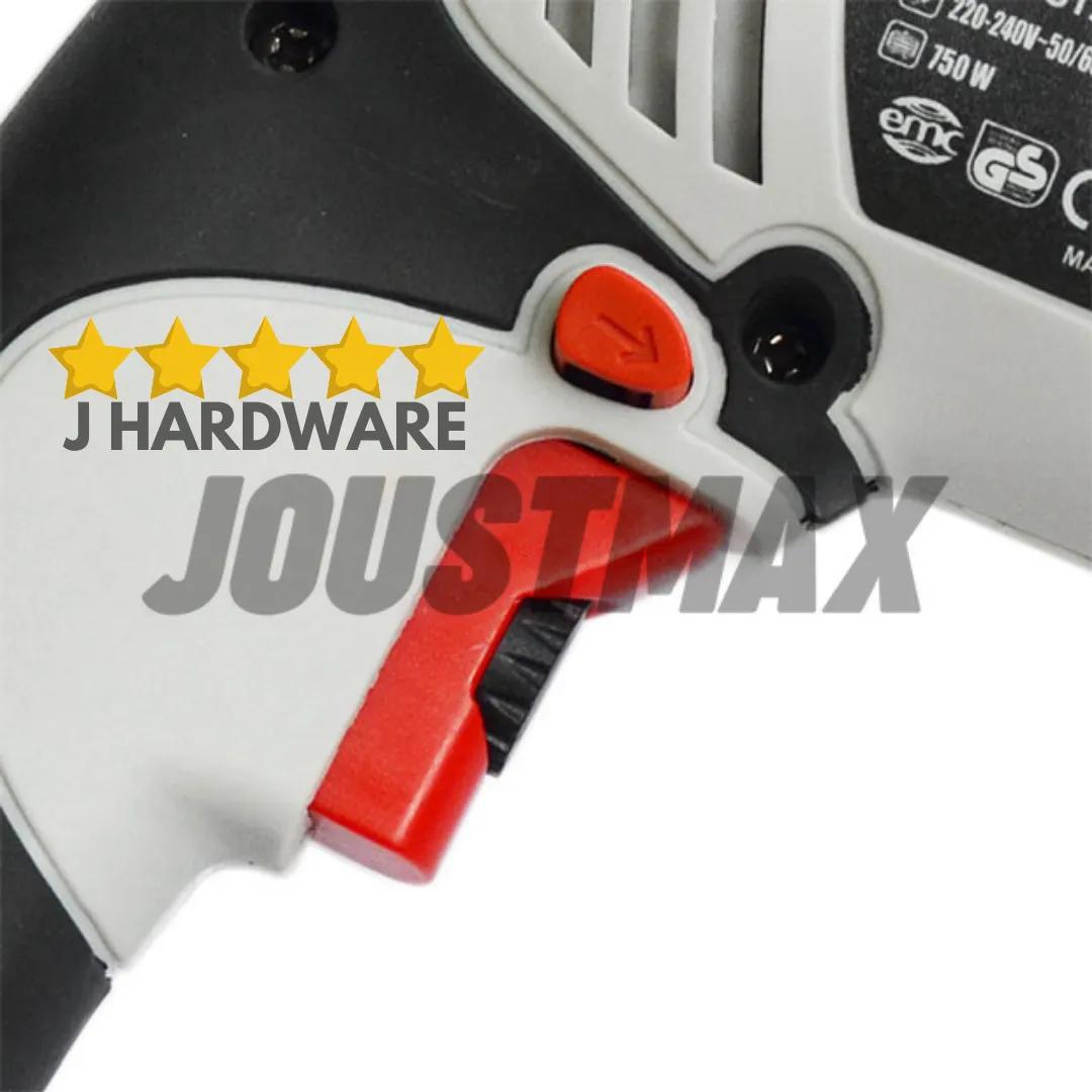 JOUSTMAX Κρουστικό Δράπανο 2 Λειτουργιών 750W 13mm-Impact Drill JST21302 JOUSTMAX Κρουστικό Δράπανο 2 Λειτουργιών 750W 13mm-Impact Drill JST21302