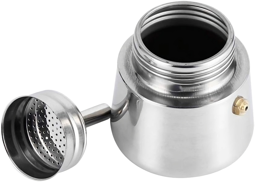 Καφετιέρα 100 mL για Espresso από Ανωξείδωτο Ατσάλι - Hoomei Καφετιέρα 100 mL για Espresso από Ανωξείδωτο Ατσάλι - Hoomei