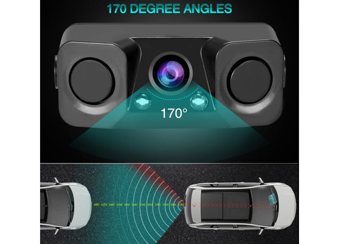 Κάμερα Οπισθοπορείας Αυτοκινήτου με Νυχτερινή Λήψη και 170 μοίρες Γωνία Θέασης Universal Κάμερα Οπισθοπορείας Αυτοκινήτου με Νυχτερινή Λήψη και 170 μοίρες Γωνία Θέασης Universal