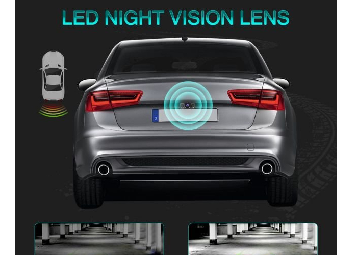 Κάμερα Οπισθοπορείας Αυτοκινήτου με Νυχτερινή Λήψη και 170 μοίρες Γωνία Θέασης Universal Κάμερα Οπισθοπορείας Αυτοκινήτου με Νυχτερινή Λήψη και 170 μοίρες Γωνία Θέασης Universal