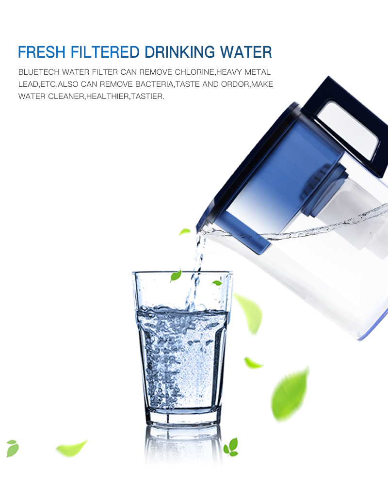 Κανάτα Φίλτρου Νερού 3.5L με Χρονοδιακόπτη & Ανταλλακτικό Φίλτρο - Hoomei Κανάτα Φίλτρου Νερού 3.5L με Χρονοδιακόπτη & Ανταλλακτικό Φίλτρο - Hoomei