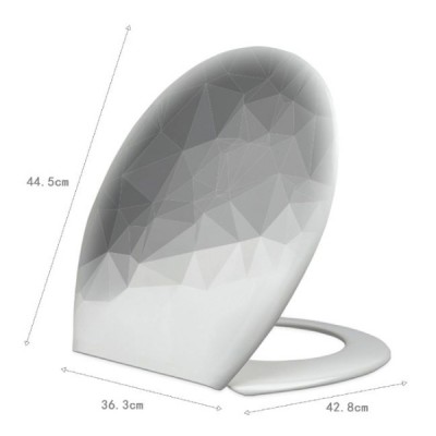 Καπάκι Λεκάνης Πλαστικό Με Σχέδιο 44.5x42.8x36.3cm Καπάκι Λεκάνης Πλαστικό Με Σχέδιο 44.5x42.8x36.3cm