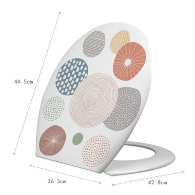 Καπάκι Λεκάνης Πλαστικό Με Σχέδιο 44.5x42.8x36.3cm Καπάκι Λεκάνης Πλαστικό Με Σχέδιο 44.5x42.8x36.3cm