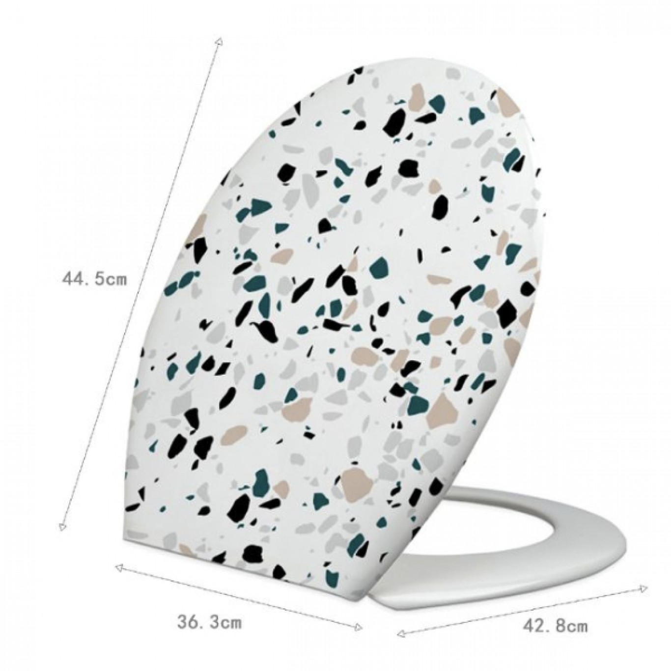 Καπάκι Λεκάνης Πλαστικό Με Σχέδιο 44.5x42.8x36.3cm Καπάκι Λεκάνης Πλαστικό Με Σχέδιο 44.5x42.8x36.3cm