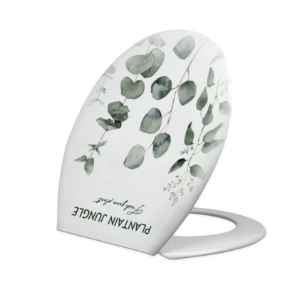 Καπάκι Λεκάνης Πλαστικό Με Σχέδιο Φύλλα 44.5x42.8x36.3cm Καπάκι Λεκάνης Πλαστικό Με Σχέδιο Φύλλα 44.5x42.8x36.3cm