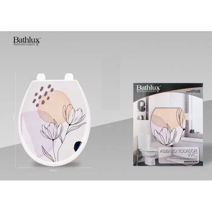 Καπάκι Τουαλέτας Πλαστικό Πολύχρωμο Πεταλούδες Bathlux Bathlux Καπάκι Τουαλέτας Πλαστικό Πολύχρωμο Πεταλούδες Bathlux Bathlux
