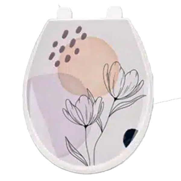 Καπάκι Τουαλέτας Πλαστικό Πολύχρωμο Πεταλούδες Bathlux Bathlux Καπάκι Τουαλέτας Πλαστικό Πολύχρωμο Πεταλούδες Bathlux Bathlux