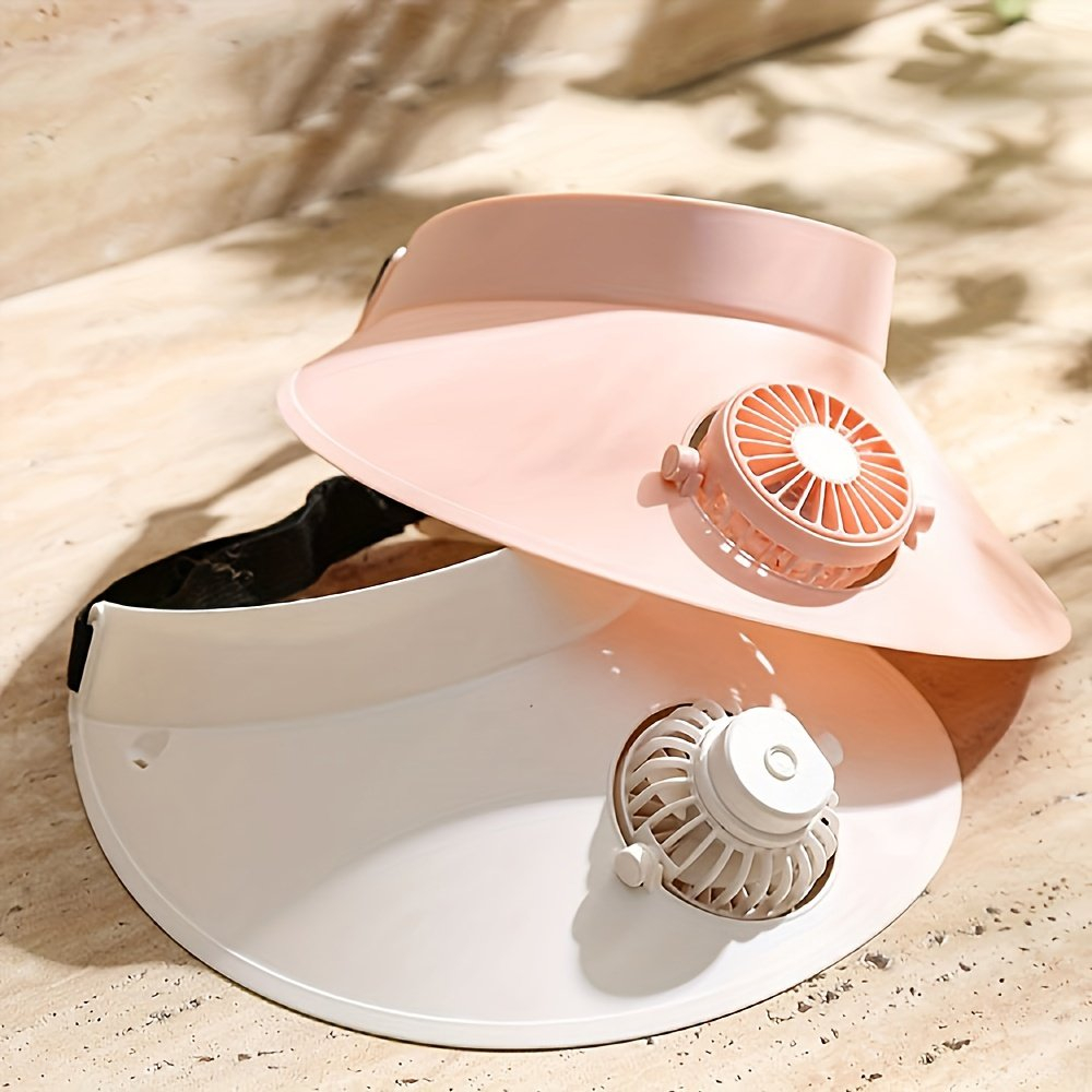 Καπέλο με Μίνι Επαναφορτιζόμενο Ανεμιστηράκι 26 x 25 x 9.5cm Καπέλο με Μίνι Επαναφορτιζόμενο Ανεμιστηράκι 26 x 25 x 9.5cm