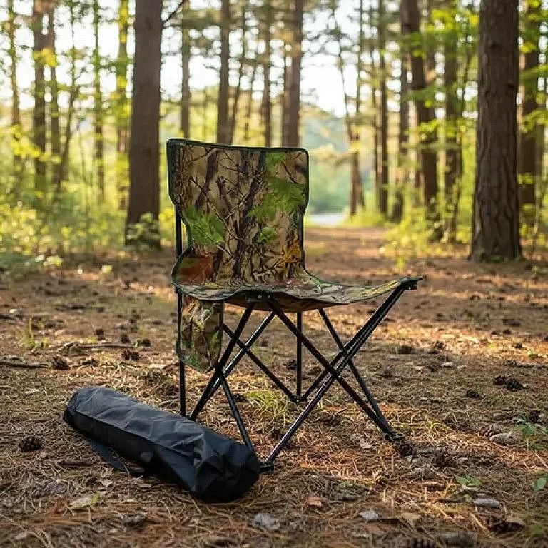 Καρέκλα Παραλίας και Camping Πτυσσόμενη Αδιάβροχη Camouflage 60x34x34cm Καρέκλα Παραλίας και Camping Πτυσσόμενη Αδιάβροχη Camouflage 60x34x34cm