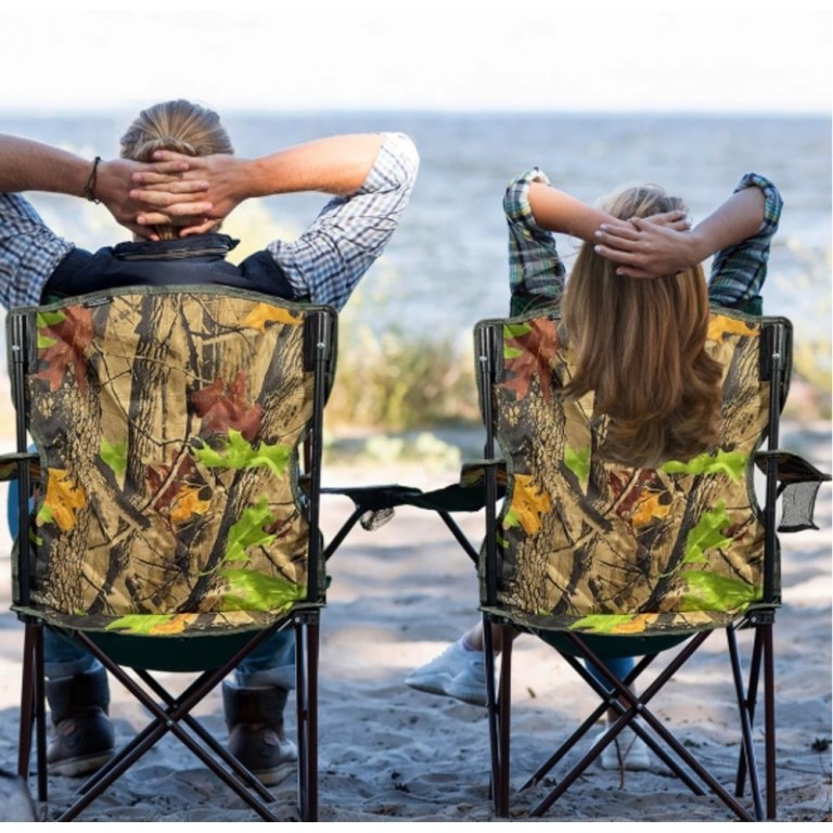 Καρέκλα Παραλίας και Camping Πτυσσόμενη Αδιάβροχη Camouflage 60x34x34cm Καρέκλα Παραλίας και Camping Πτυσσόμενη Αδιάβροχη Camouflage 60x34x34cm