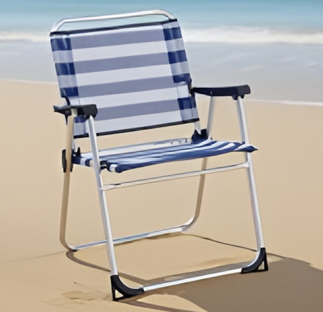 Καρέκλα Παραλίας Πτυσσόμενη Kmt Style 602824 – Ανάλαφρη & Ανθεκτική | Αλουμινίου, Ριγέ Μπλε, 79x58x57cm, Ιδανική για Camping & Θάλασσα Καρέκλα Παραλίας Πτυσσόμενη Kmt Style 602824 – Ανάλαφρη & Ανθεκτική Αλουμινίου, Ριγέ Μπλε, 79x58x57cm, Ιδανική για Camping & Θάλασσα