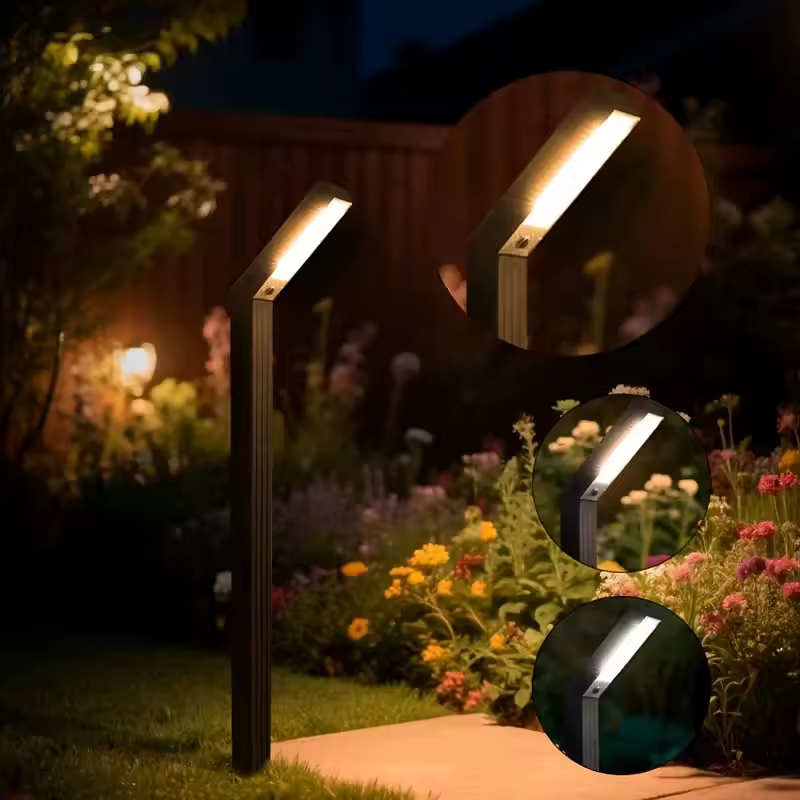 Καρφωτό Ηλιακό Φωτιστικό Κήπου LED 3 Αποχρώσεων με Φωτοκύτταρο & Solar Panel Καρφωτό Ηλιακό Φωτιστικό Κήπου LED 3 Αποχρώσεων με Φωτοκύτταρο & Solar Panel