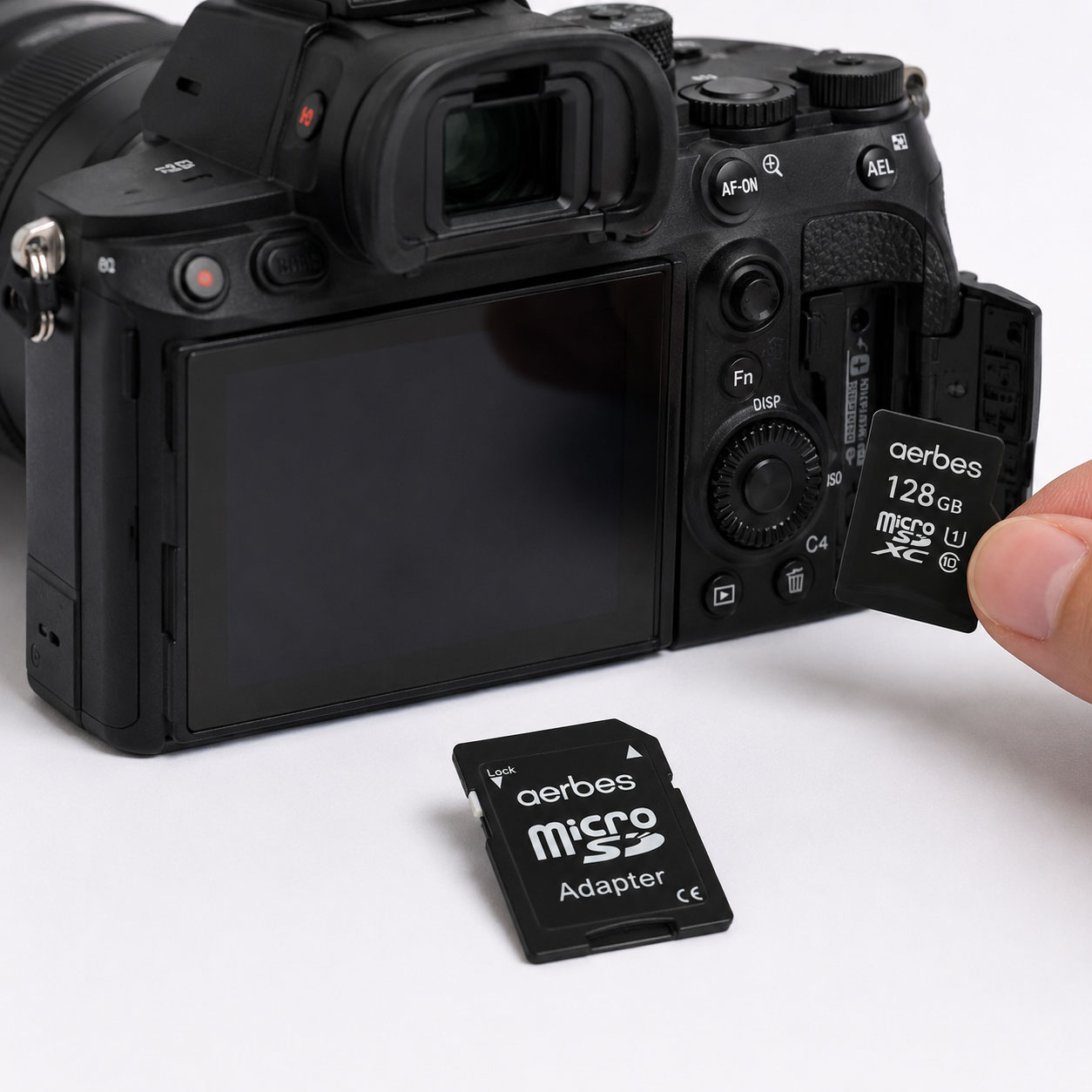 Κάρτα Μνήμης 128GB με SD Adapter για Κινητά, Κάμερες & Tablets Aerbes microSDXC Κάρτα Μνήμης 128GB με SD Adapter για Κινητά, Κάμερες & Tablets Aerbes microSDXC