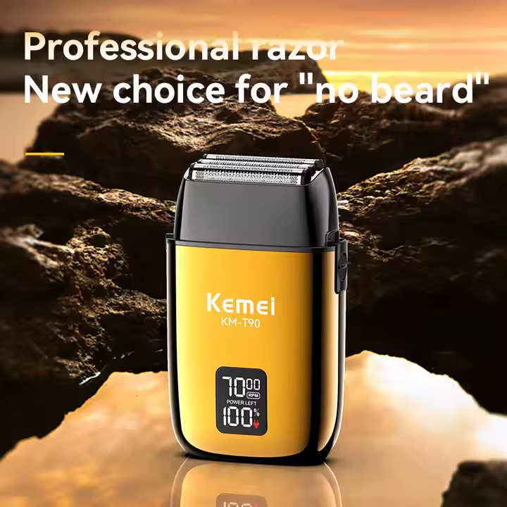 Kemei Επαναφορτιζόμενη Αδιάβροχη Κουρευτική Μηχανή με Οθόνη LCD & Φόρτιση USB Kemei Επαναφορτιζόμενη Αδιάβροχη Κουρευτική Μηχανή με Οθόνη LCD & Φόρτιση USB