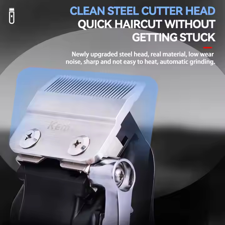 Kemei Επαναφορτιζόμενη Κουρευτική Μηχανή με Οθόνη LCD Kemei Επαναφορτιζόμενη Κουρευτική Μηχανή με Οθόνη LCD