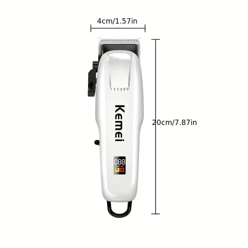 Kemei Αδιάβροχη Επαναφορτιζόμενη Κουρευτική Μηχανή - Trimmer Πλήρες Σετ Ανδρικής Περιποίησης Kemei Αδιάβροχη Επαναφορτιζόμενη Κουρευτική Μηχανή - Trimmer Πλήρες Σετ Ανδρικής Περιποίησης