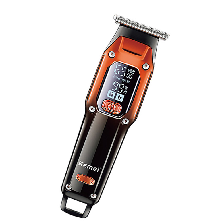 Kemei Eπαναφορτιζόμενη USB Κουρευτική - Ξυριστική Μηχανή 2 Ταχυτήτων με LCD Οθόνη, 3 Κεφαλές & Βουρτσάκι Καθαρισμού Kemei Eπαναφορτιζόμενη USB Κουρευτική - Ξυριστική Μηχανή 2 Ταχυτήτων με LCD Οθόνη, 3 Κεφαλές & Βουρτσάκι Καθαρισμού