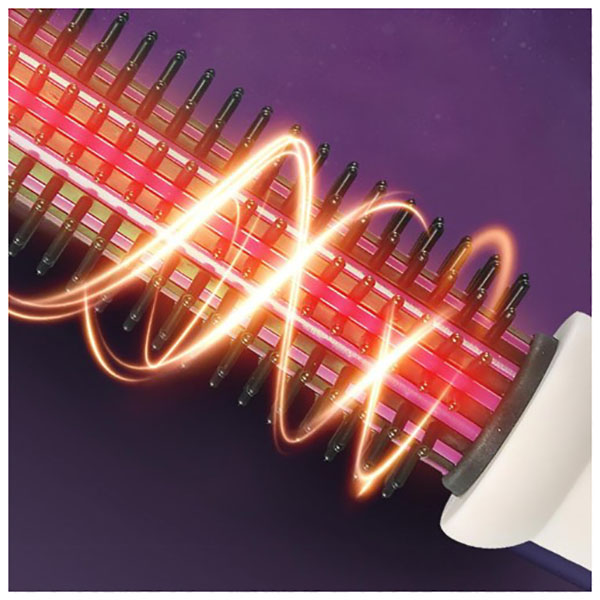 Κεραμική Θερμαινόμενη Βούρτσα Μαλλιών Andowl για Ίσιωμα και Μπούκλες Κεραμική Θερμαινόμενη Βούρτσα Μαλλιών Andowl για Ίσιωμα και Μπούκλες