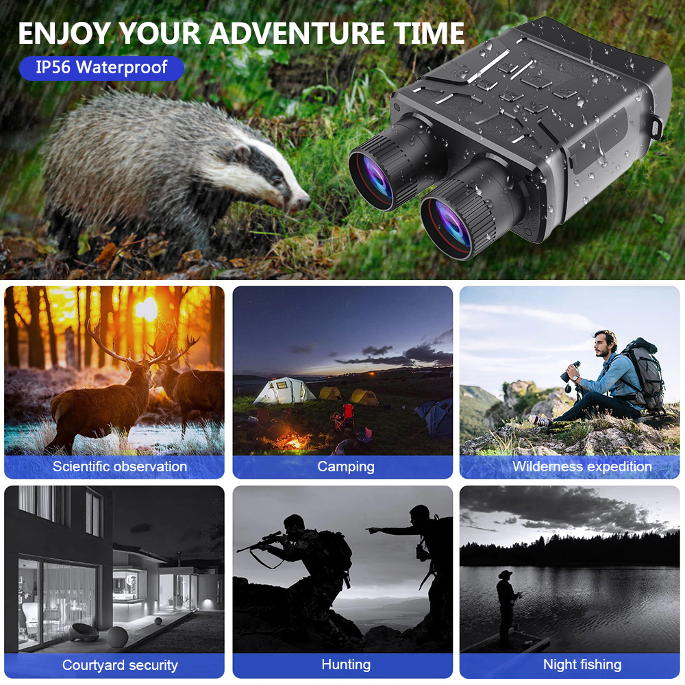 Κιάλια Νυχτερινής Λήψης με Οθόνη και Εγγραφή Εικόνας Βίντεο - Andowl Κιάλια Νυχτερινής Λήψης με Οθόνη και Εγγραφή Εικόνας Βίντεο - Andowl