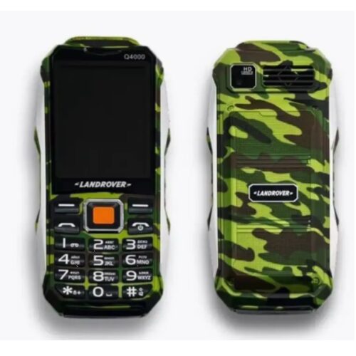 Κινητό Τηλέφωνο με 2 SIM, Powerbank, Oθόνη 2,6” και Φακό Landrover Κινητό Τηλέφωνο με 2 SIM, Powerbank, Oθόνη 2,6” και Φακό Landrover