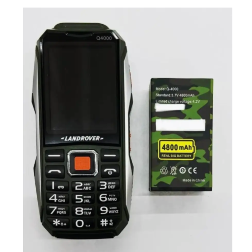 Κινητό Τηλέφωνο με 2 SIM, Powerbank, Oθόνη 2,6” και Φακό Landrover Κινητό Τηλέφωνο με 2 SIM, Powerbank, Oθόνη 2,6” και Φακό Landrover