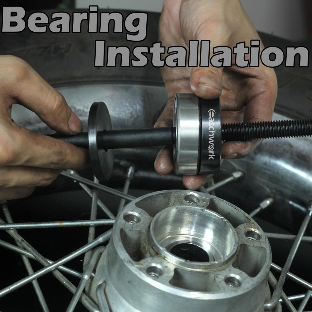 Κίτ Εισαγωγής -Εξαγωγής Ρουλεμάν Τροχού Μοτοσυκλέτας 14 Τεμάχια με Θήκη Μεταφοράς Κίτ Εισαγωγής -Εξαγωγής Ρουλεμάν Τροχού Μοτοσυκλέτας 14 Τεμάχια με Θήκη Μεταφοράς