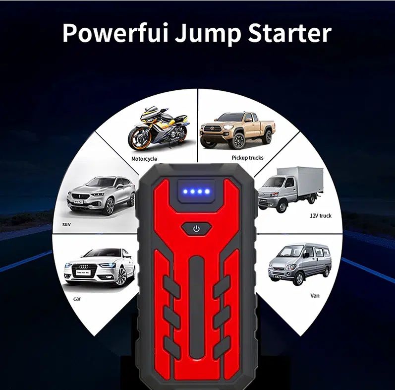 Κιτ Εκκίνησης Έκτακτης Ανάγκης Αυτοκινήτου Power Bank με LED Φακό & 2 USB Θύρες 20000 mAh Andowl Κιτ Εκκίνησης Έκτακτης Ανάγκης Αυτοκινήτου Power Bank με LED Φακό & 2 USB Θύρες 20000 mAh Andowl