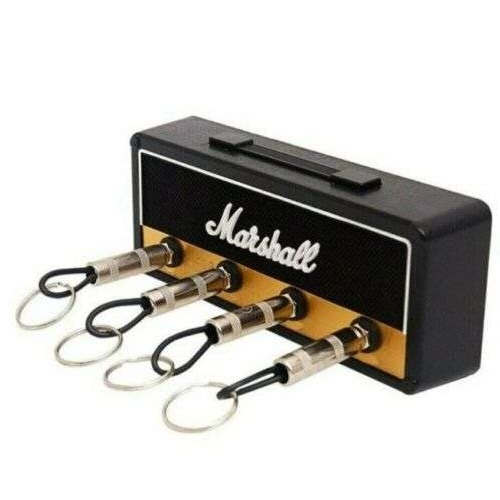 Κλειδοθήκη Ενισχυτής Κιθάρας Marshall με 4 Μπρελόκ σε Μαύρο Κλειδοθήκη Ενισχυτής Κιθάρας Marshall με 4 Μπρελόκ σε Μαύρο