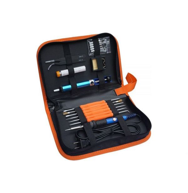 Κολλητήρι Ρεύματος 60W με Ρύθμιση Θερμοκρασίας και Θήκη - Κιτ Συγκόλλησης 7 in 1 Κολλητήρι Ρεύματος 60W με Ρύθμιση Θερμοκρασίας και Θήκη - Κιτ Συγκόλλησης 7 in 1