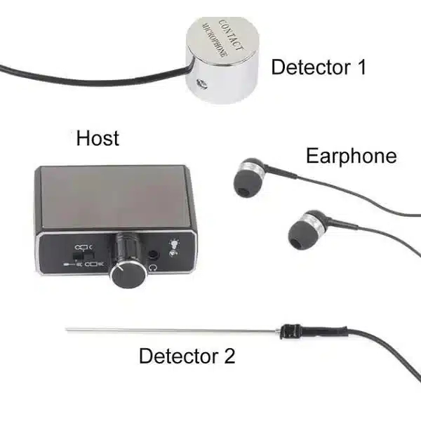 Κοριός Παρακολούθησης - Ανιχνευτής Διαρροών Ήχου με Ακουστικά Κοριός Παρακολούθησης - Ανιχνευτής Διαρροών Ήχου με Ακουστικά