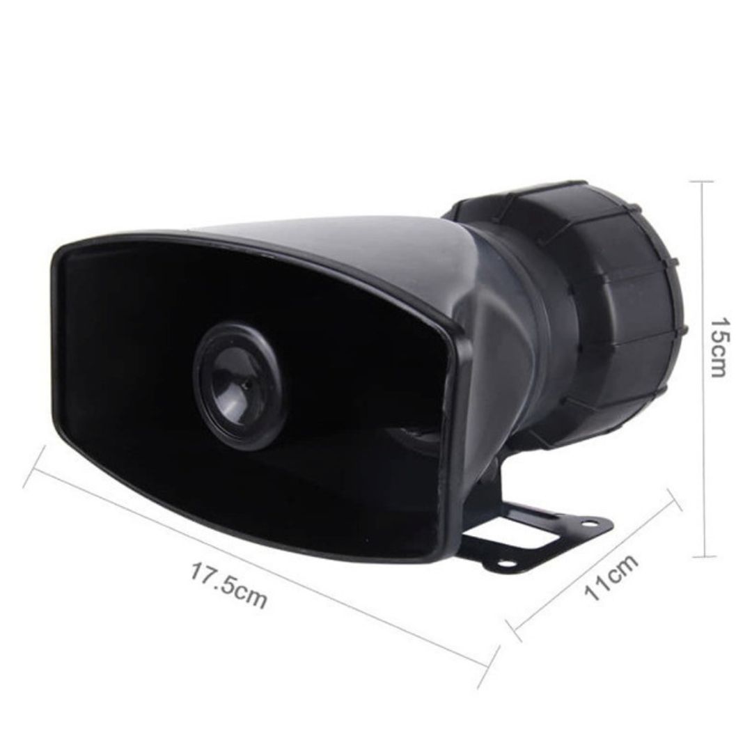 Κόρνα Αυτοκινήτου με 5 Διαφορετικούς Τόνους και Μικρόφωνο 60W - 300 dB Κόρνα Αυτοκινήτου με 5 Διαφορετικούς Τόνους και Μικρόφωνο 60W - 300 dB