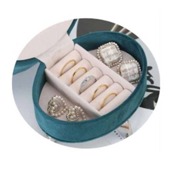 Κοσμηματοθήκη-Μπιζουτιέρα 11.5x10cm Πετρόλ Κοσμηματοθήκη-Μπιζουτιέρα 11.5x10cm Πετρόλ