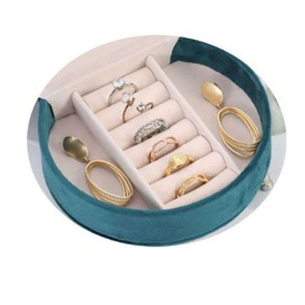 Κοσμηματοθήκη-Μπιζουτιέρα 13.5x15cm Πετρόλ Κοσμηματοθήκη-Μπιζουτιέρα 13.5x15cm Πετρόλ