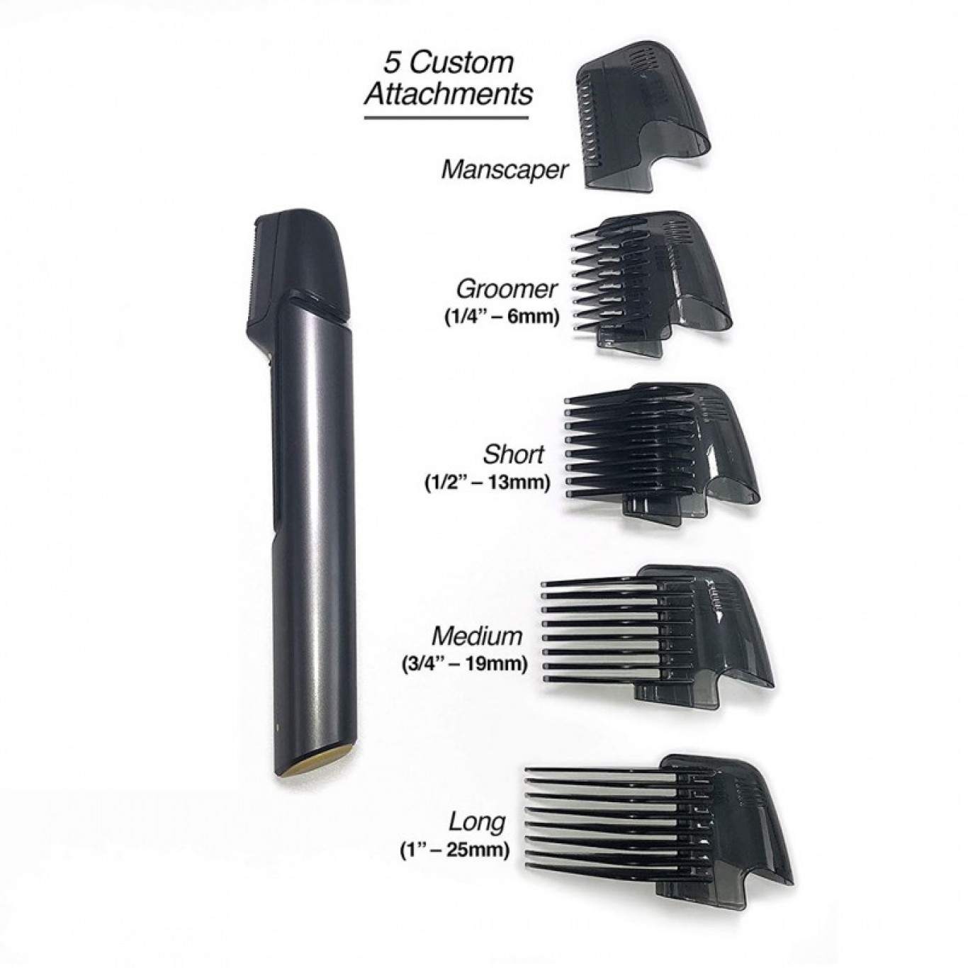 Κουρευτική - Ξυριστική Μηχανή Σώματος Προσώπου Μαλλιών με Φως και Επεκτεινόμενη Λαβή- 5 Κεφαλές - Λειτουργεί με Μπαταρίες Κουρευτική - Ξυριστική Μηχανή Σώματος Προσώπου Μαλλιών με Φως και Επεκτεινόμενη Λαβή- 5 Κεφαλές - Λειτουργεί με Μπαταρίες