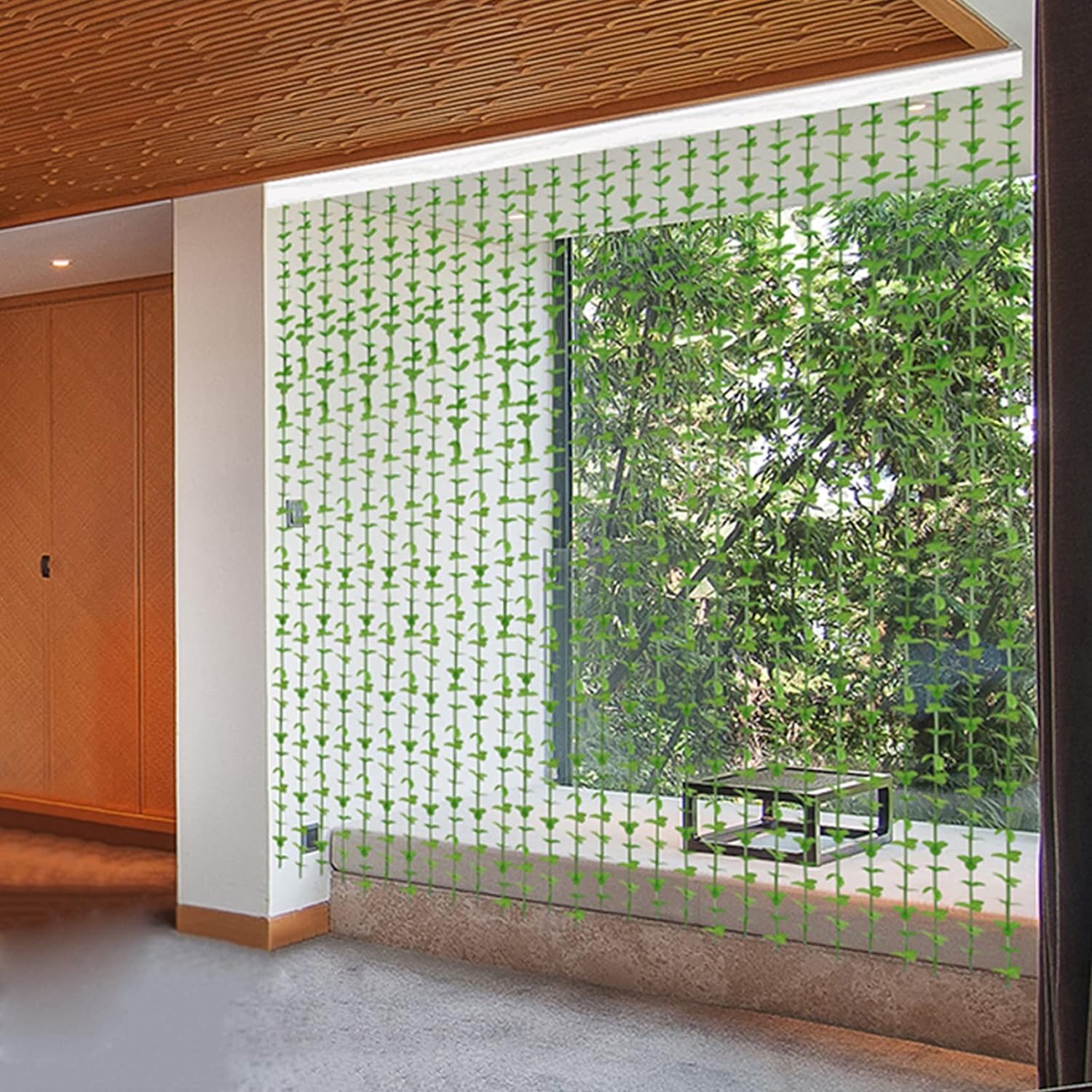 Κουρτίνα Πόρτας με Φύλλα Μπαμπού 90 x 175cm - Bamboo Leaf Door Curtain Κουρτίνα Πόρτας με Φύλλα Μπαμπού 90 x 175cm - Bamboo Leaf Door Curtain