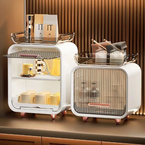 Κουτί Αποθήκευσης Οργάνωσης Κουζίνας 1 Θέσης με Δίσκο και Στραγγιστήρι 32x23x36 cm Λευκό Κουτί Αποθήκευσης Οργάνωσης Κουζίνας 1 Θέσης με Δίσκο και Στραγγιστήρι 32x23x36 cm Λευκό