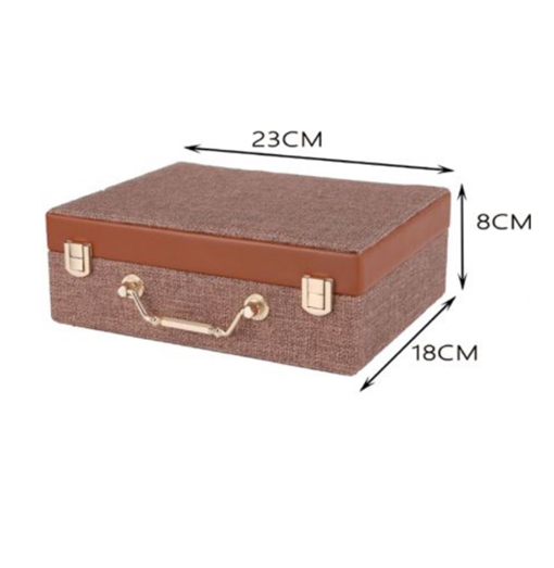 Κουτί Οργάνωσης Κοσμημάτων-Κοσμηματοθήκη 23x18x8cm Κουτί Οργάνωσης Κοσμημάτων-Κοσμηματοθήκη 23x18x8cm