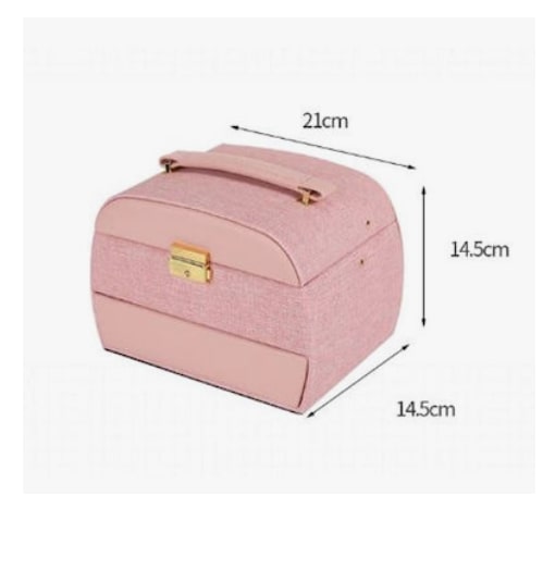 Κουτί Οργάνωσης Κοσμημάτων-Μπιζουτιέρα 14.5×14.5x21cm Κουτί Οργάνωσης Κοσμημάτων-Μπιζουτιέρα 14.5×14.5x21cm