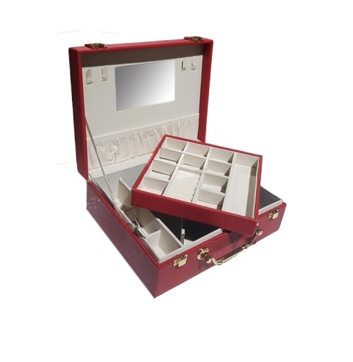 Κουτί Οργάνωσης Κοσμημάτωνι-Μπιζουτιέρα 23x18x8cm Κουτί Οργάνωσης Κοσμημάτωνι-Μπιζουτιέρα 23x18x8cm