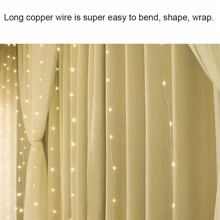 Κρεμαστά Διακοσμητικά LED Λαμπάκια Κουρτίνα - Γιρλάντα USB - 8 Λειτουργίες Φωτισμού & Τηλεχειριστήριο - Θερμό Λευκό Φως - 3x3m Κρεμαστά Διακοσμητικά LED Λαμπάκια Κουρτίνα - Γιρλάντα USB - 8 Λειτουργίες Φωτισμού & Τηλεχειριστήριο - Θερμό Λευκό Φως - 3x3m