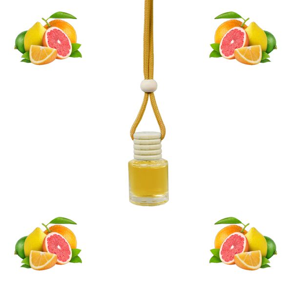 Κρεμαστό Αρωματικό Υγρό Αυτοκινήτου με Άρωμα από Εσπεριδοειδή 8ml Κρεμαστό Αρωματικό Υγρό Αυτοκινήτου με Άρωμα από Εσπεριδοειδή 8ml