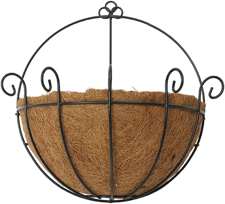 Κρεμαστό Κασπώ 33x30cm από Μέταλλο & Κοκκοφοίνικα – Ιδανικό για Τοίχο ή Φράχτη Κρεμαστό Κασπώ 33x30cm από Μέταλλο & Κοκκοφοίνικα – Ιδανικό για Τοίχο ή Φράχτη